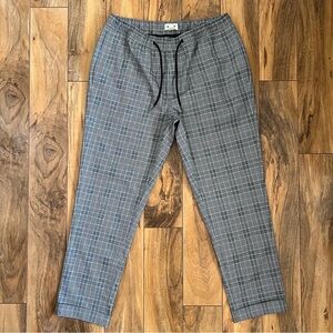Open Edit Plaid Stretch Pants